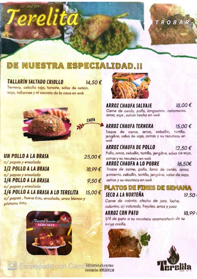 PDF Menu page 2