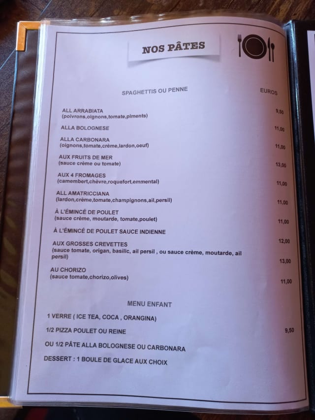 PDF Menu page 2