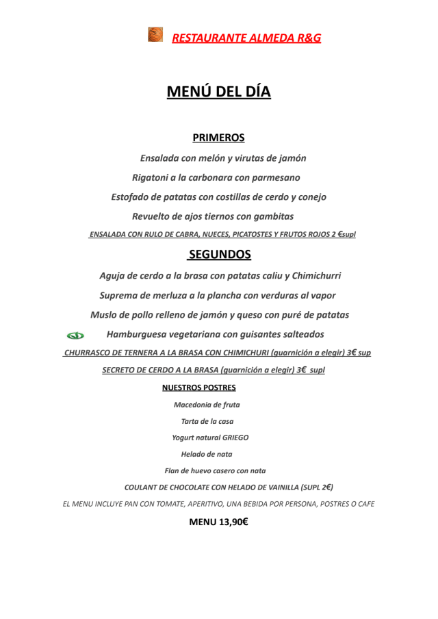 PDF Menu page 2
