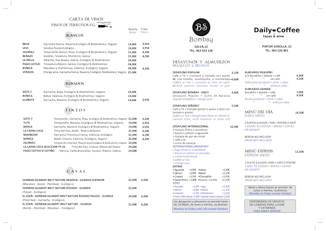 PDF Menu page 2