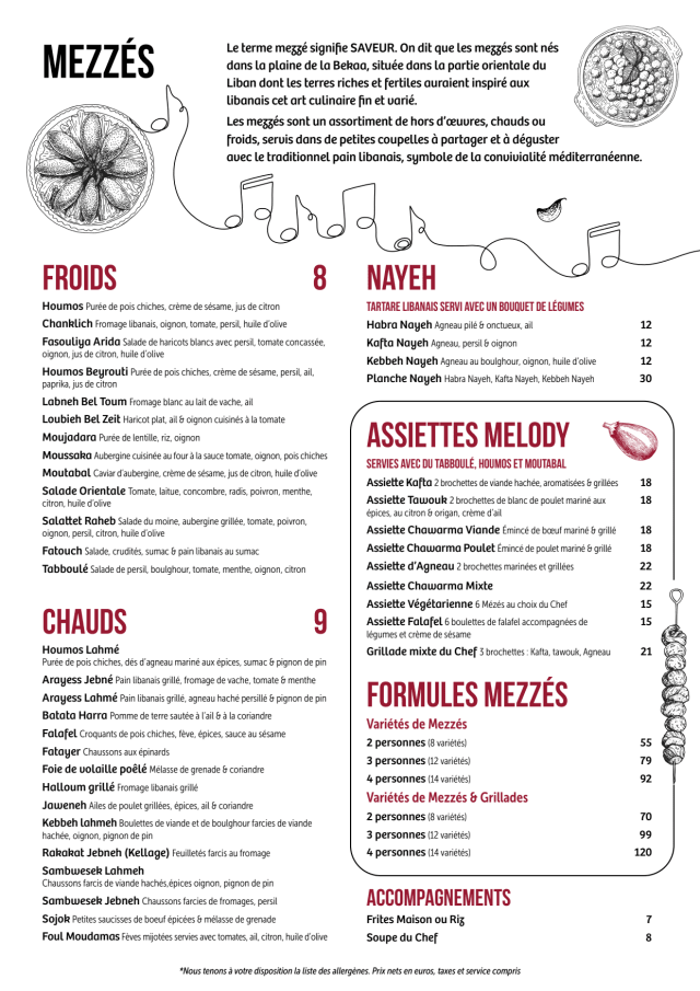 PDF Menu page 2