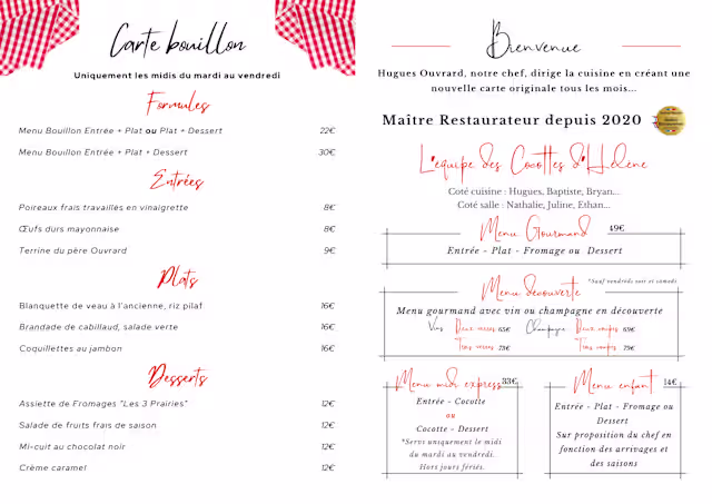 PDF Menu page 2