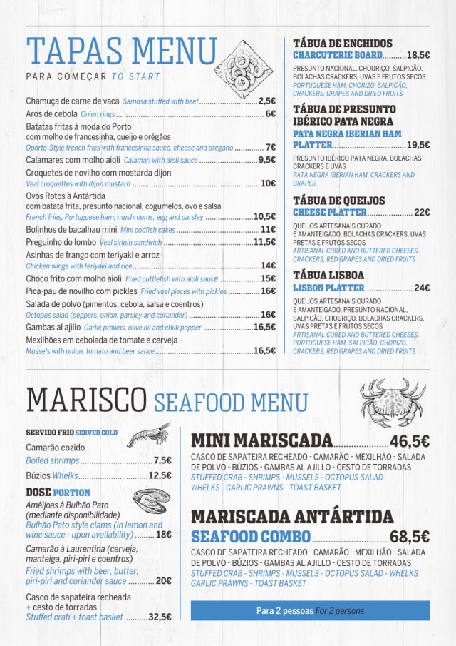 PDF Menu page 2