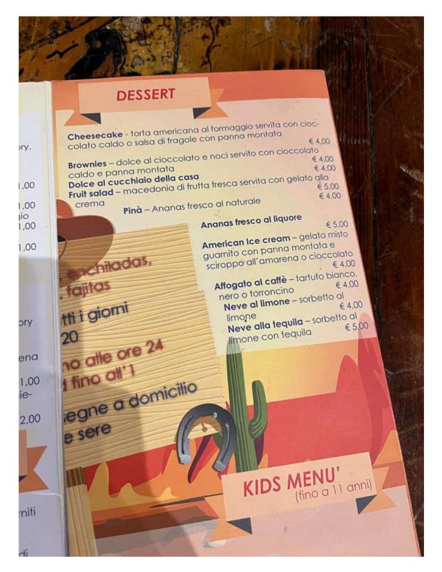 PDF Menu page 2