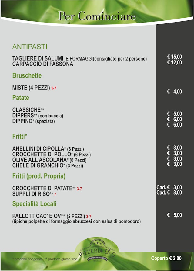 PDF Menu page 2