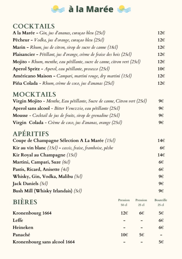 PDF Menu page 2