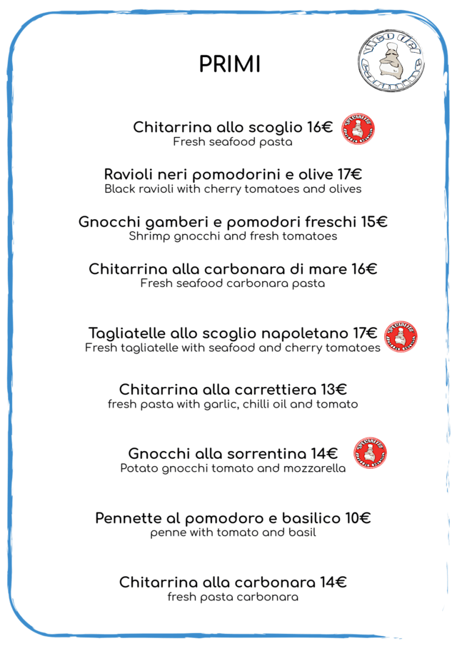 PDF Menu page 2