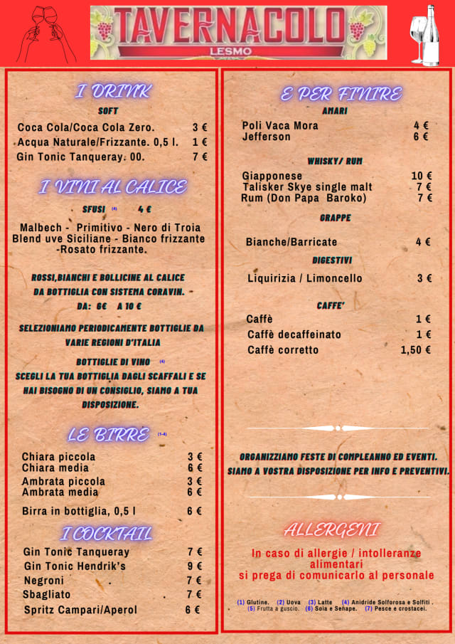 PDF Menu page 2