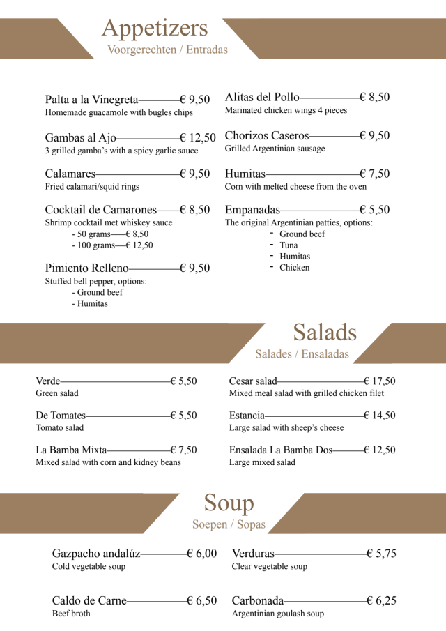 PDF Menu page 2
