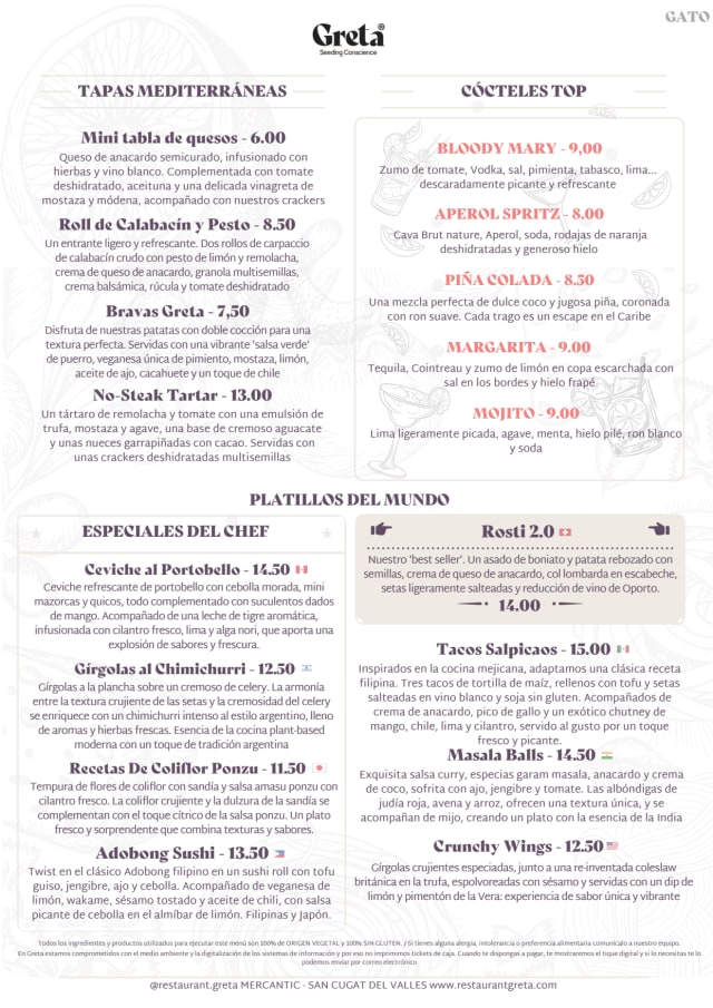 PDF Menu page 2