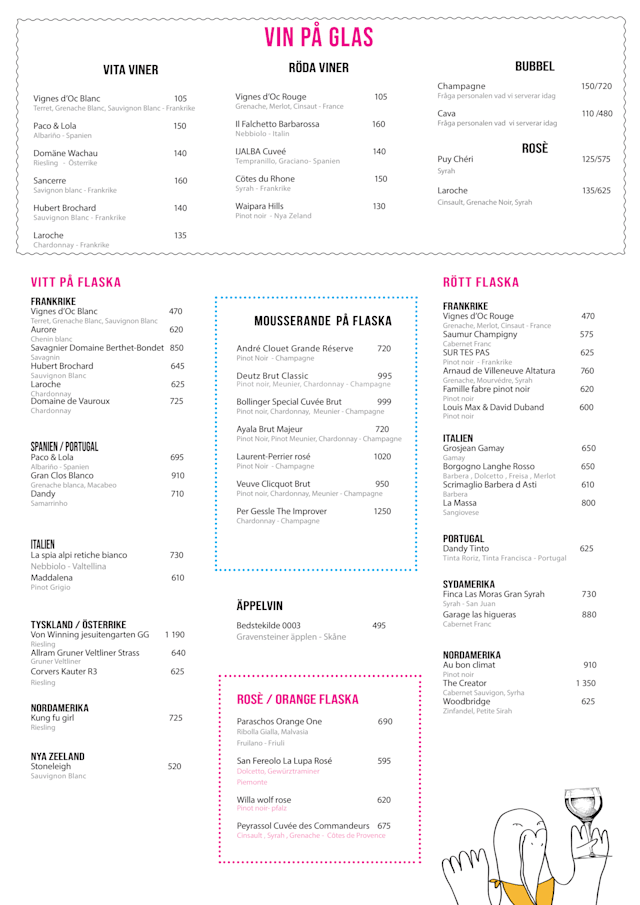 PDF Menu page 2