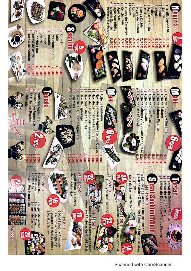 PDF Menu page 2