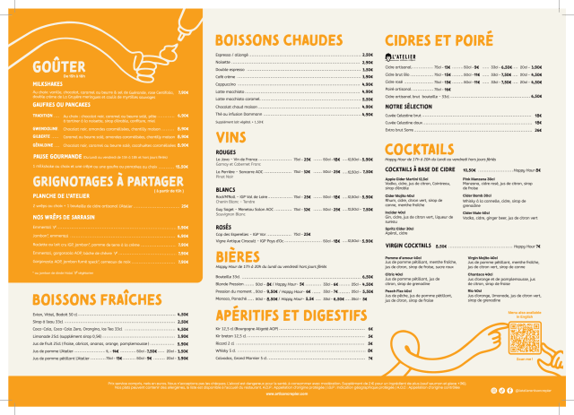 PDF Menu page 2