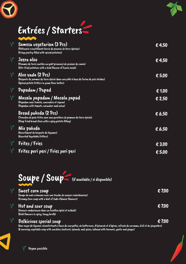 PDF Menu page 2