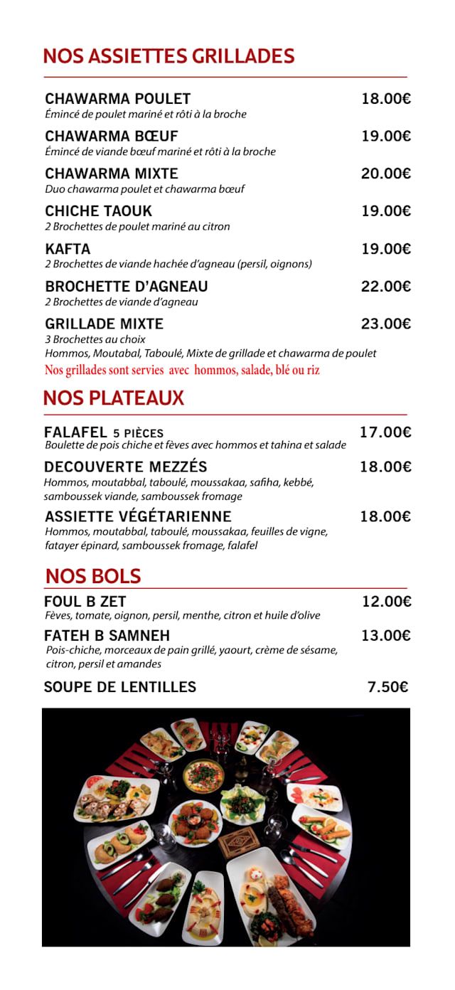 PDF Menu page 2