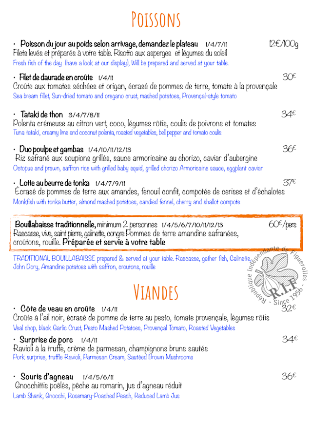 PDF Menu page 2