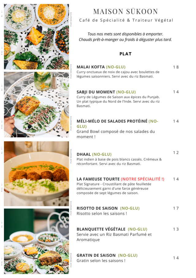 PDF Menu page 2