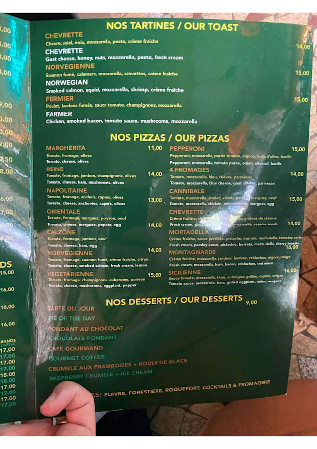 PDF Menu page 2