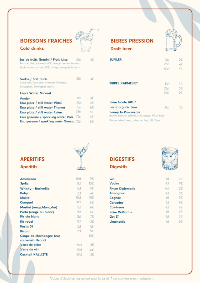 PDF Menu page 2
