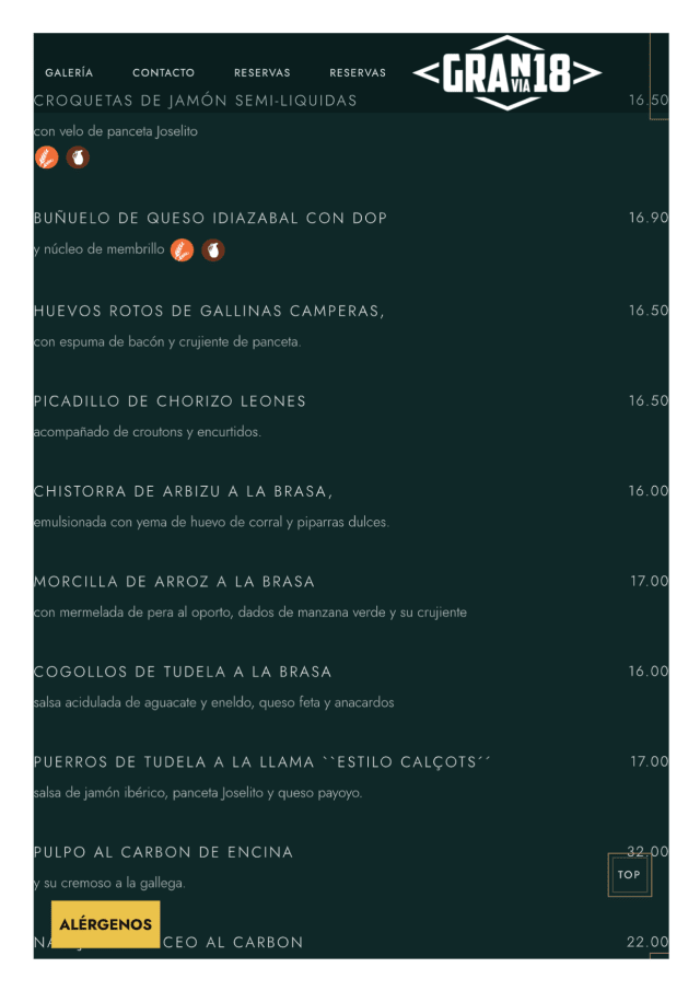 PDF Menu page 2