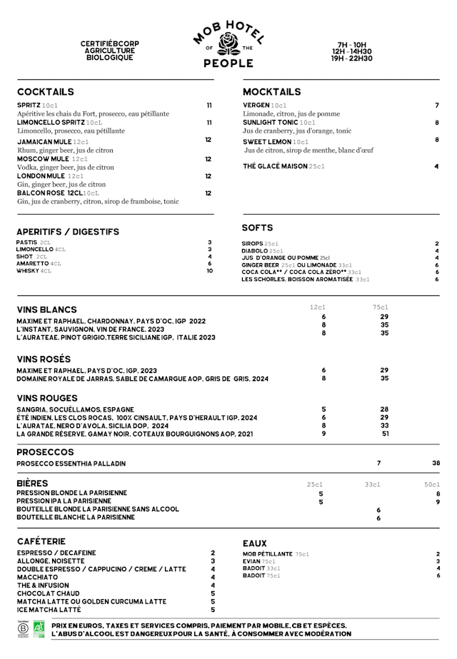 PDF Menu page 2