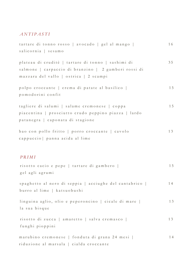 PDF Menu page 2