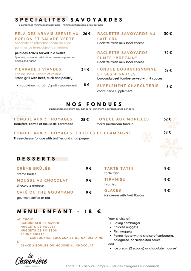 PDF Menu page 2