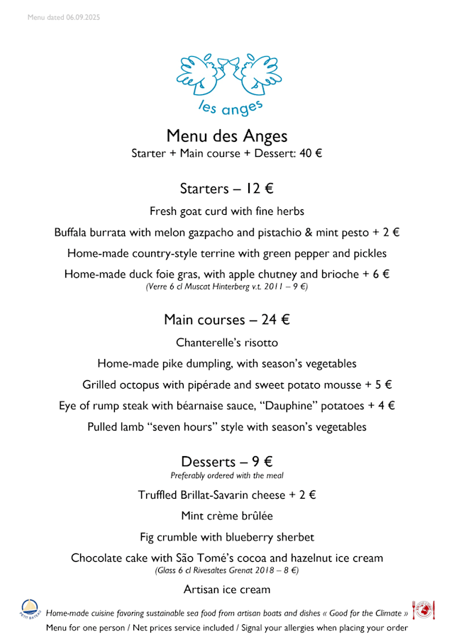 PDF Menu page 2