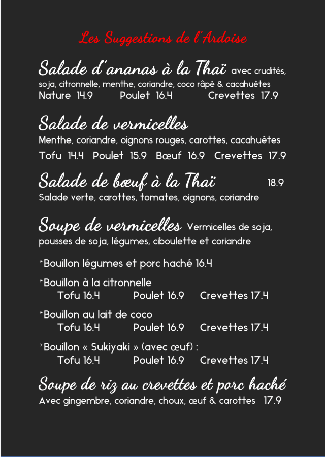 PDF Menu page 2