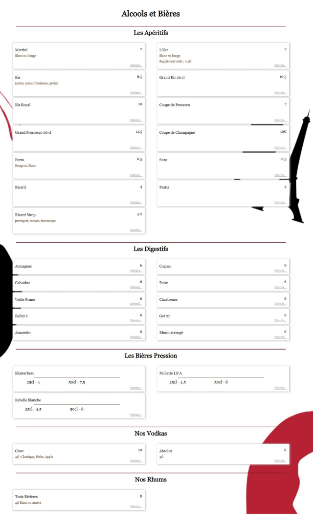 PDF Menu page 2