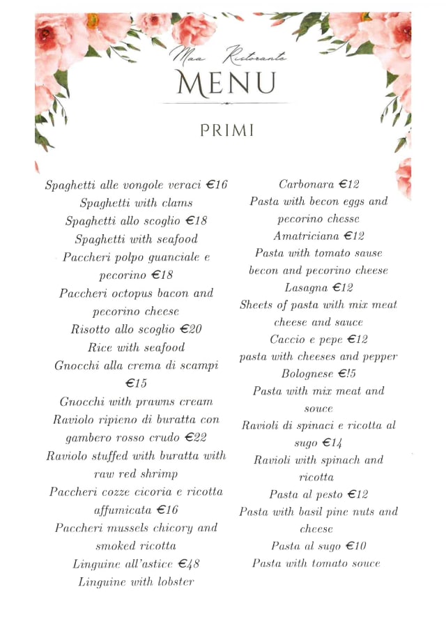 PDF Menu page 2