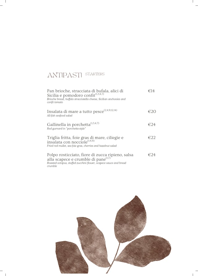 PDF Menu page 2