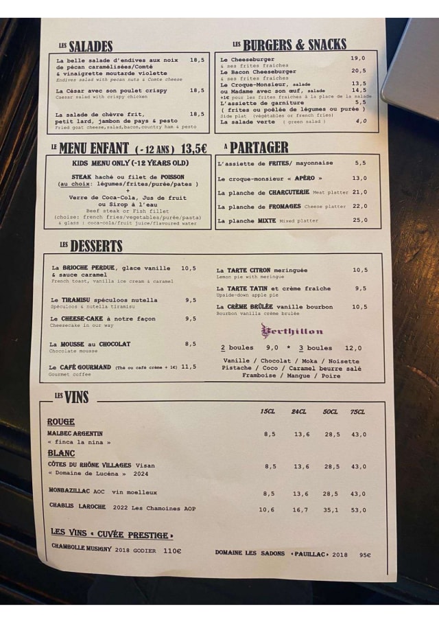 PDF Menu page 2