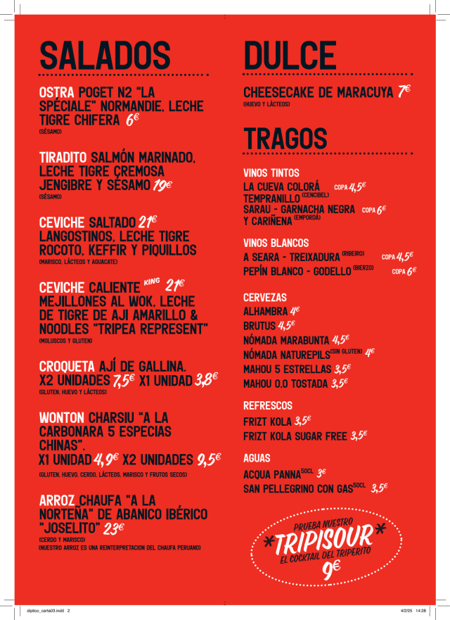 PDF Menu page 2