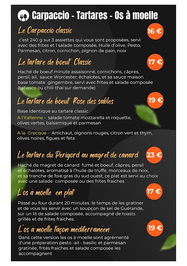 PDF Menu page 2