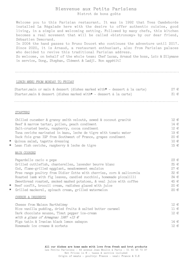 PDF Menu page 2