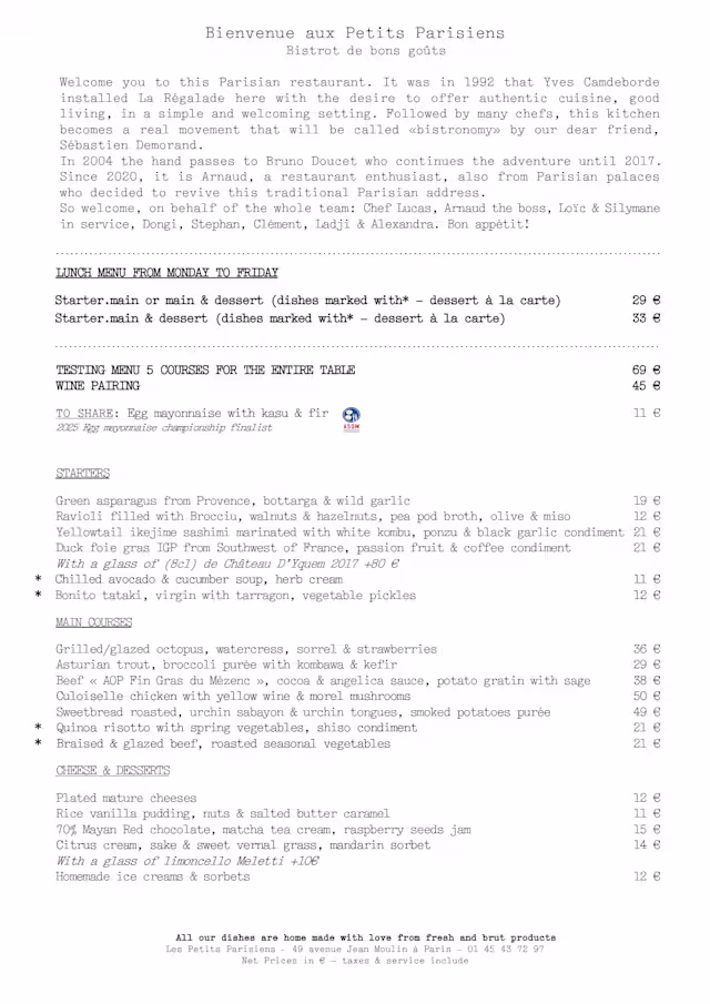 PDF Menu page 2