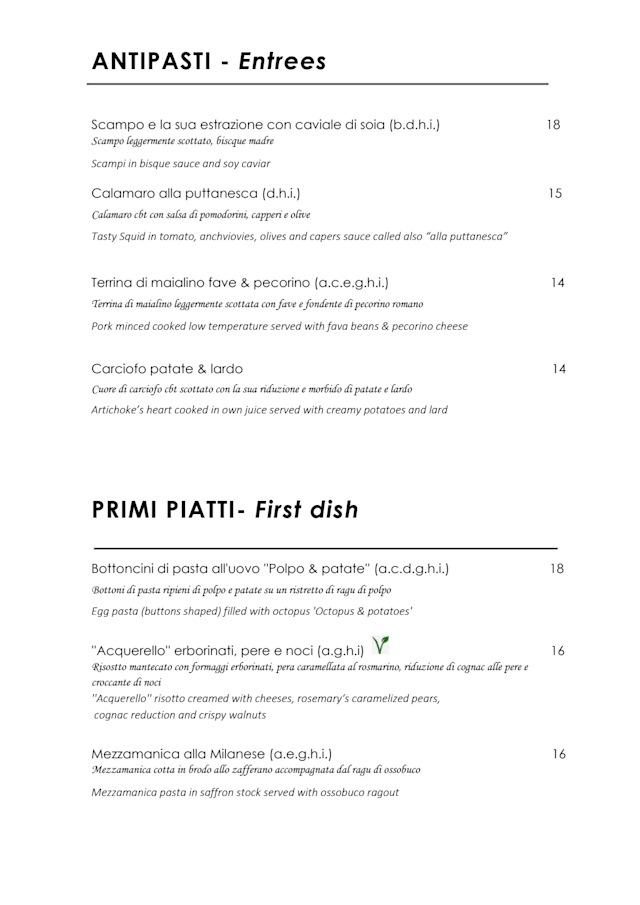 PDF Menu page 2