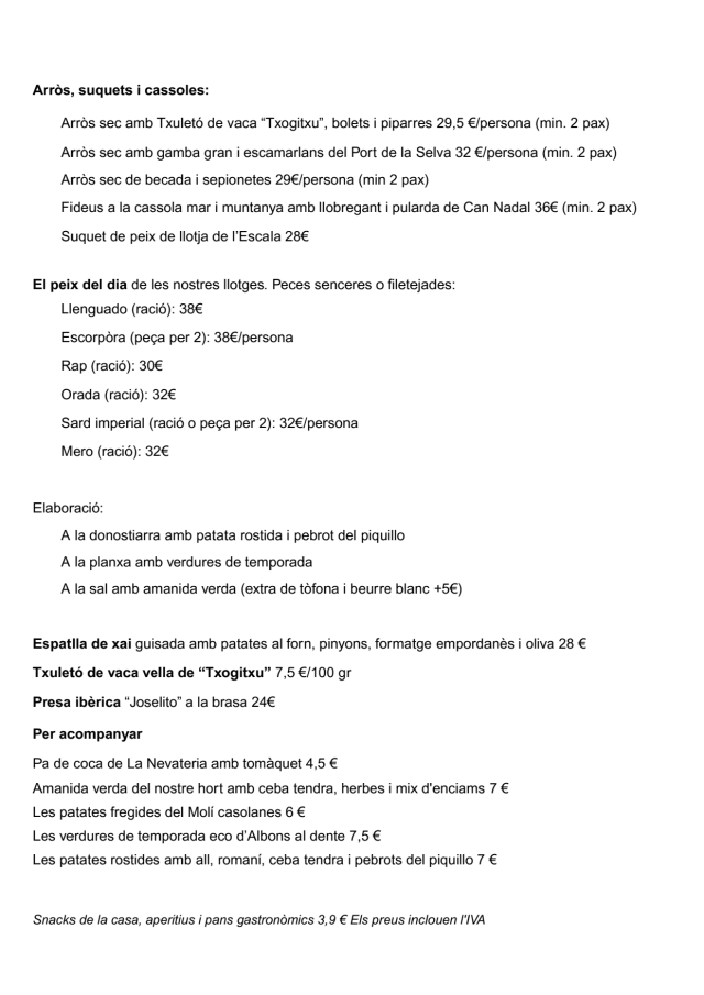 PDF Menu page 2