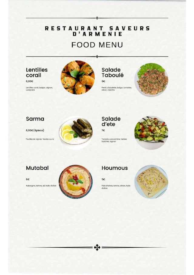 PDF Menu page 2