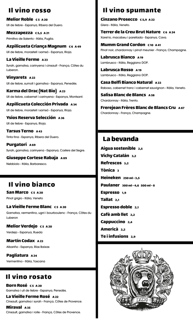 PDF Menu page 2