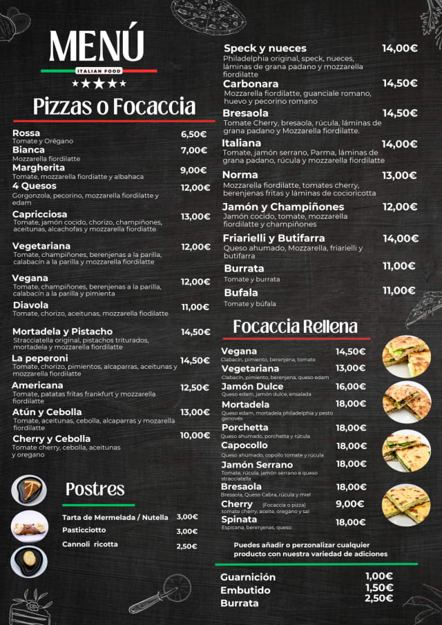 PDF Menu page 2