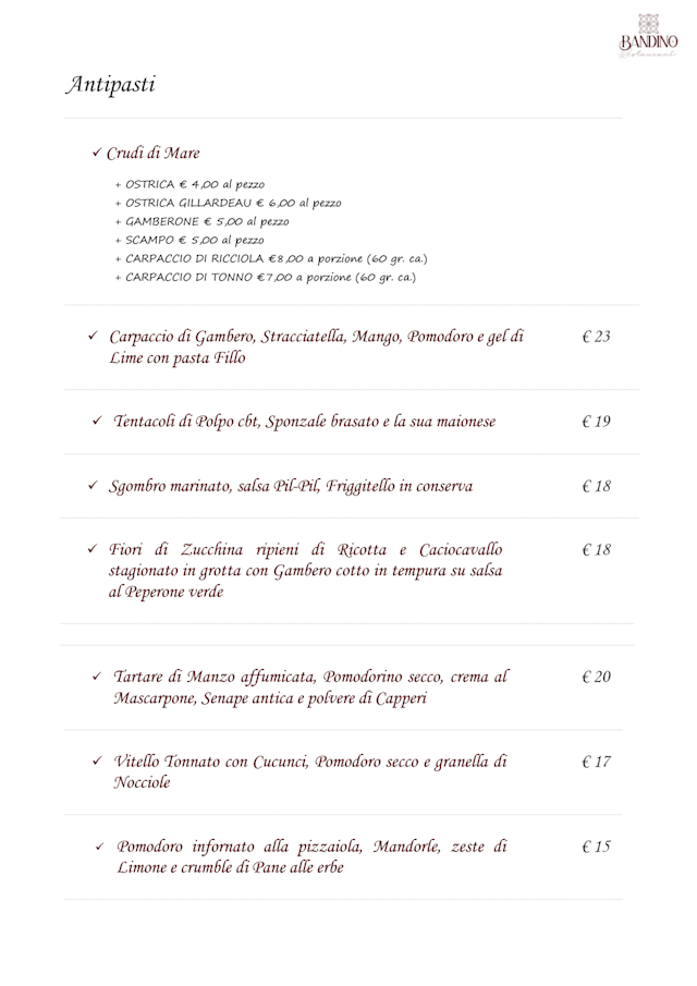 PDF Menu page 2