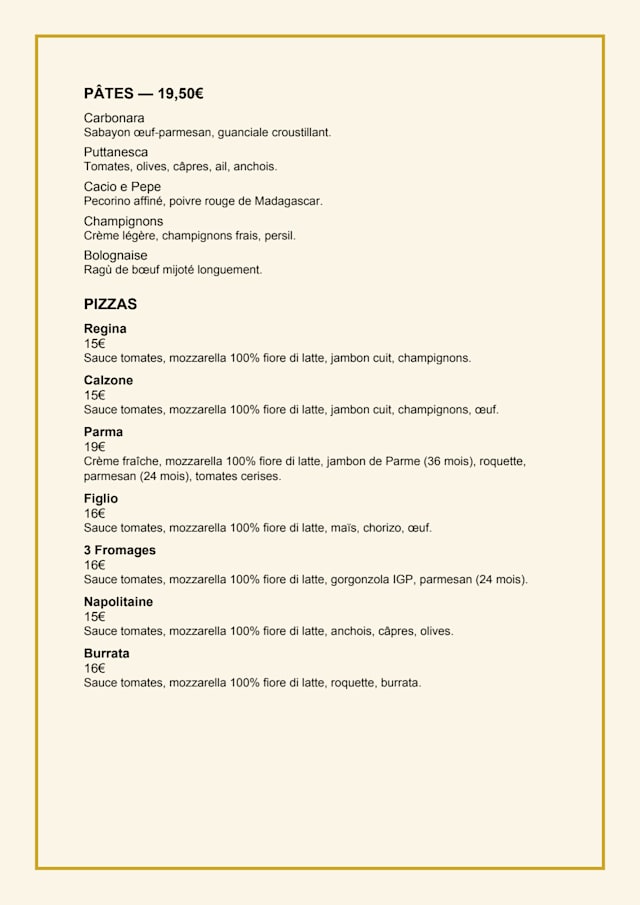PDF Menu page 2