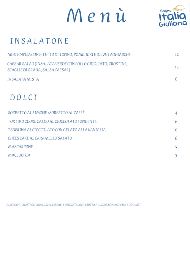 PDF Menu page 2