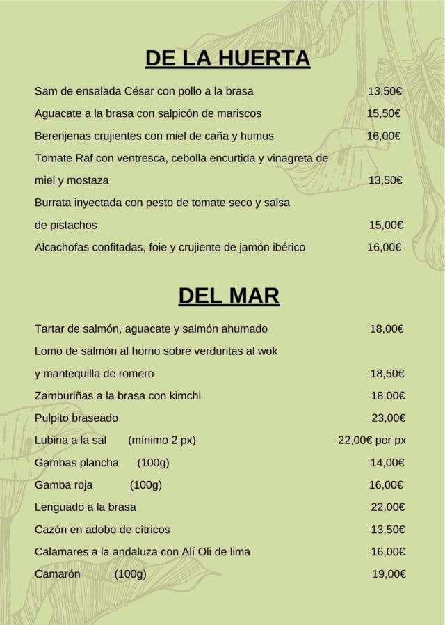 PDF Menu page 2