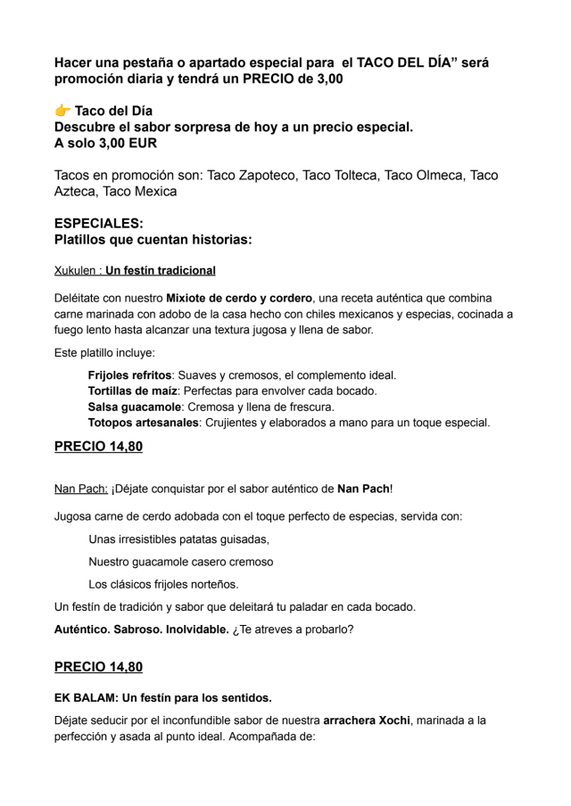 PDF Menu page 2