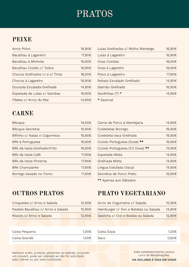 PDF Menu page 2
