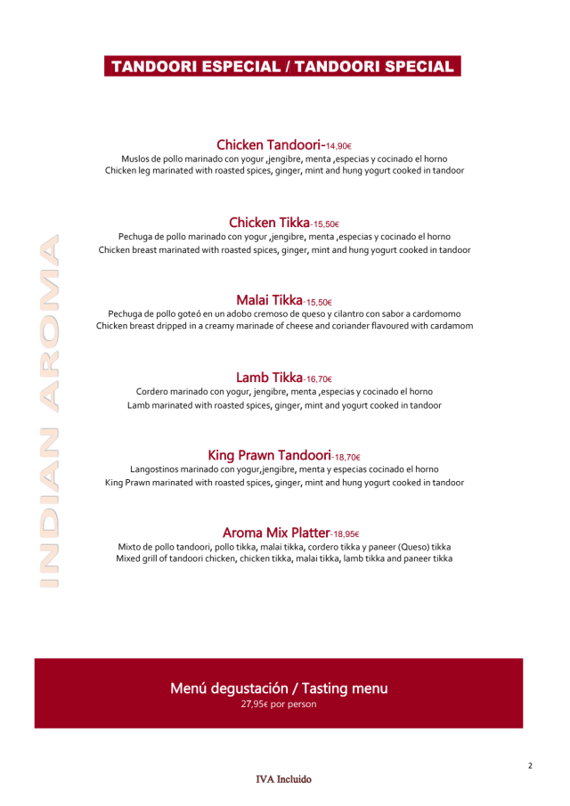 PDF Menu page 2