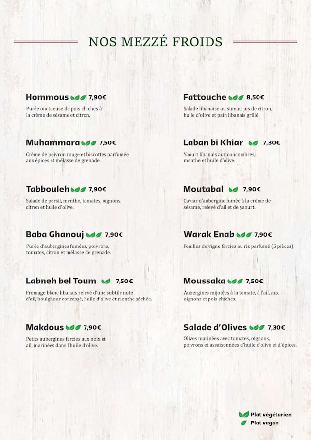PDF Menu page 2